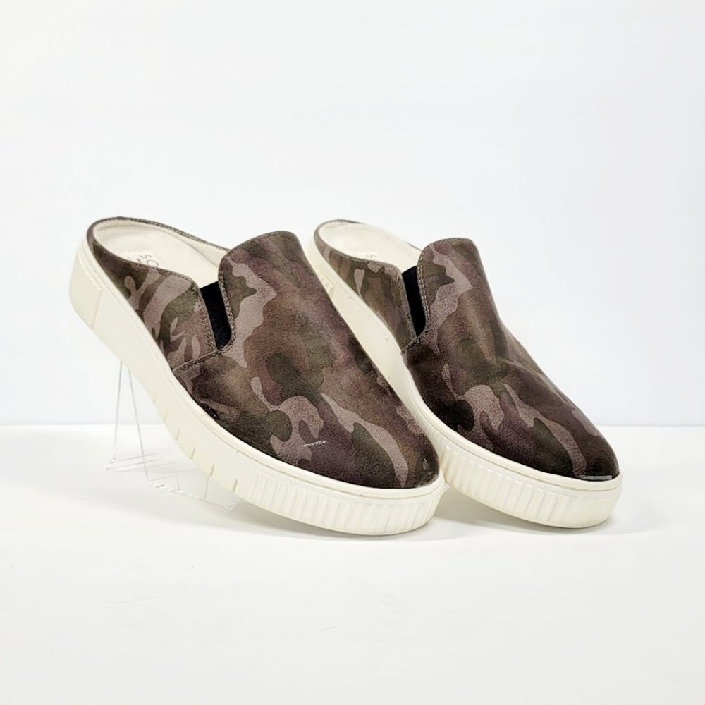 SOUL NATURALIZER truly camo slip-on sneakers Sz 11
